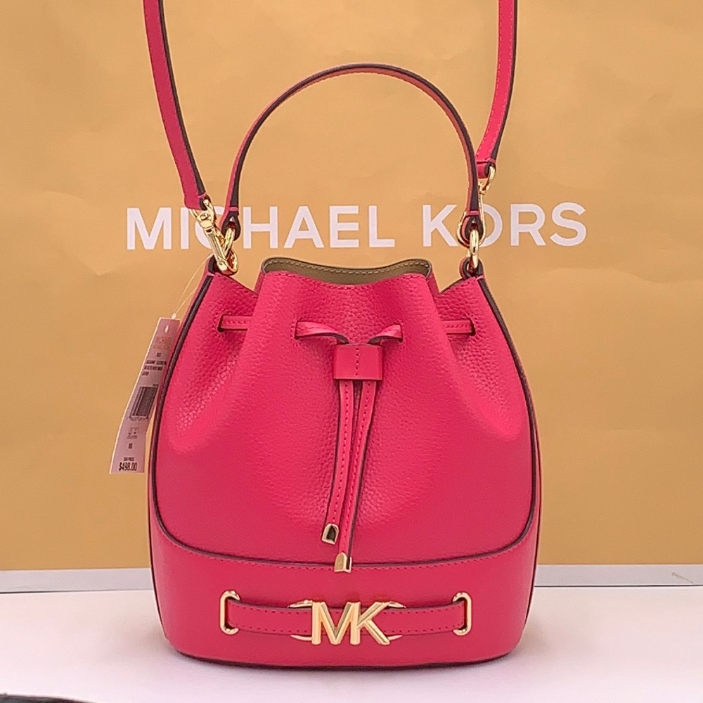 MICHAEL KORS REED MEDIUM BELTED BACKED MESSENGER CROSSBODY BAG & WALLET SET - Picture 6 of 16